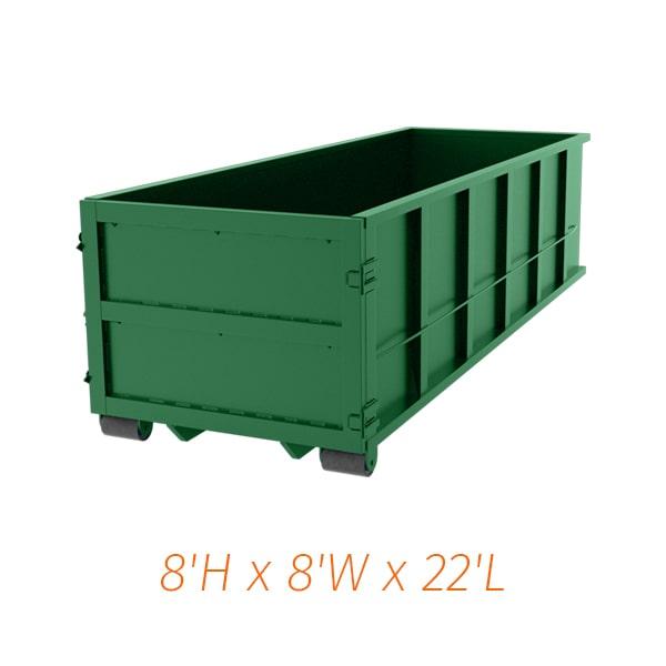 the delivery time for a 40-yard dumpster depends on the availability and location, but typically, the delivery time is within 24-48 hours